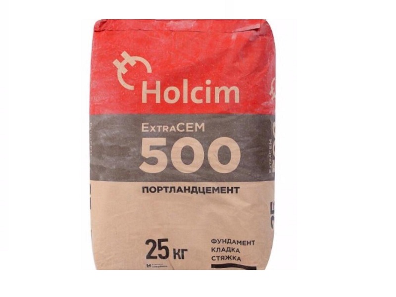 УЦЕНКА Цемент М500 ЦЕМII/A-К(Ш-И) 42,5 Н ExtraCEM 500 HOLCIM 25кг (56), рис. 1