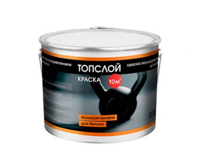 Краска полиуретановая д/бетона ТОПСЛОЙ 3 кг ПЕРФЕКТА, рис. 1