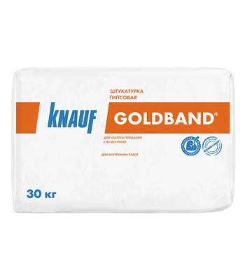 Штукатурка гипсовая 8-50мм ГОЛЬДБАНД KNAUF 30кг (40), рис. 1