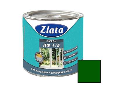 Эмаль ПФ-115 зеленый 2,7кг (6) Zlata, рис. 1