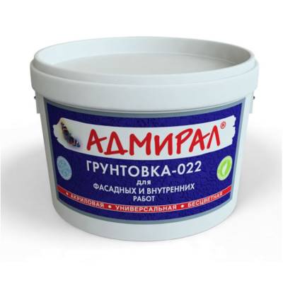 Грунтовка акрил. универсал. бесцветная- 022 АДМИРАЛ 5л, рис. 1