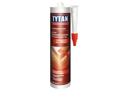 Герметик силиконакриловый для дерева и паркета венге 310мл TYTAN Professional (12), рис. 1