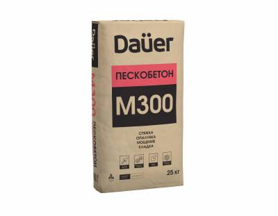 УЦЕНКА Смесь сухая М-300 пескобетон Baumax DAUER 25кг (48), рис. 1