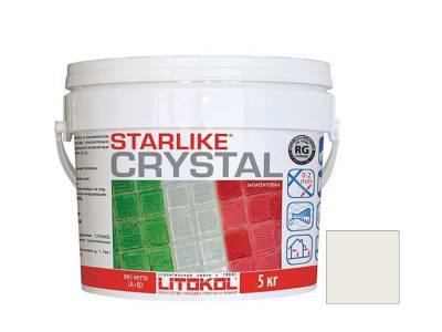 Затирка для плитки эпоксидная до 15мм STARLIKE LITOKOL C.350 кристалл 5кг , рис. 1