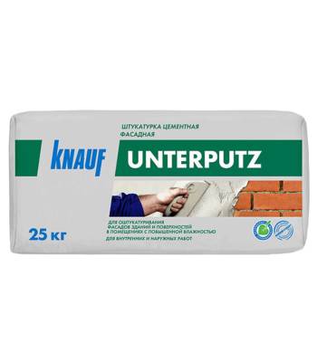 УЦЕНКА Штукатурка цем.-извест. 10-35мм УНТЕРПУТЦ KNAUF 25кг (42), , рис. 1