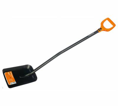 Лопата снеговая пластиковая с алюминиевым черенком Solid FISKARS, рис. 1