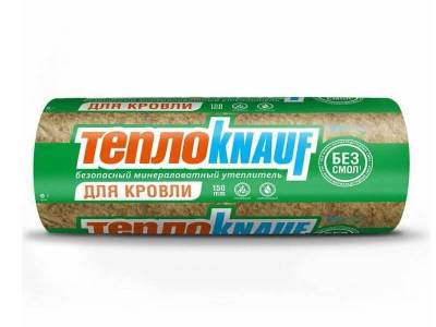 Утеплитель стекловата 6148*1220*50мм ТеплоKNAUF КОТТЕДЖ TR037 Aquastatik KNAUF 15,001кв.м., рис. 1