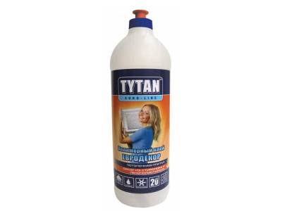 Клей полимерный ЕВРОДЕКОР прозрачный 0,25л TYTAN Euro-Line (25), рис. 1