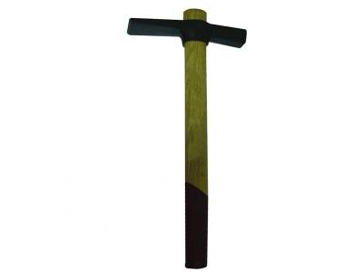 Молоток каменьщика с деревянной рукояткой 600г BIBER 85387, рис. 1