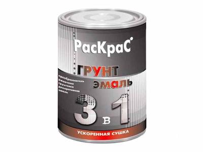 Грунт-Эмаль ПО РЖАВЧИНЕ желтый 1,9кг (6) Раскрас, рис. 1