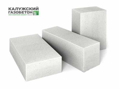 Блок газобетонный D500 250*200*625мм 32шт-1м3 КАЛУГА (56шт-подд), рис. 1