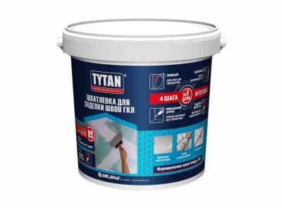 Шпатлевка для заделки швов гипсокартона белая 5кг TYTAN Professional (1/72), рис. 1