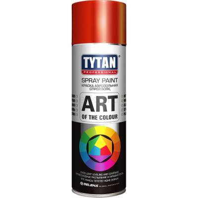Краска аэрозольная акриловая Art of the color красный 400мл TYTAN Professional (12), рис. 1