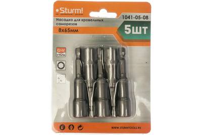 Бита для кровельных саморезов 8мм STURM (5) 1041-05-08, рис. 1