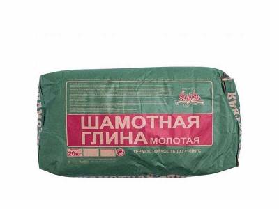 УЦЕНКА Глина шамотная БС-104 20кг (50), рис. 1