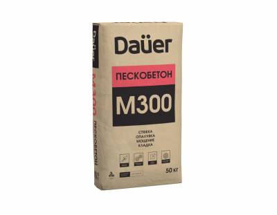 УЦЕНКА Смесь сухая М-300 пескобетон Baumax DAUER 50кг (40), рис. 1