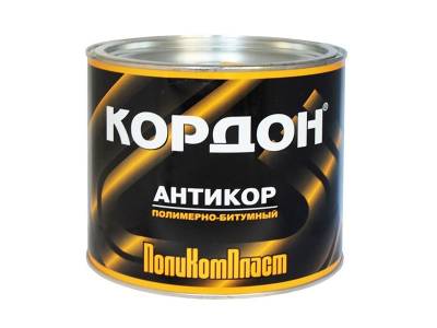 Мастика гидроизоляционная битумная обмазочная КОРДОН 20л, рис. 1