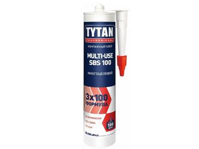 Клей монтажный для внутренних и наружных работ Multi-use SBS 100 310мл TYTAN Professional (12), рис. 1