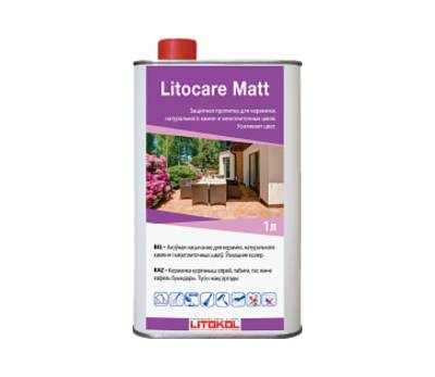 Пропитка защита с усилен цвета LITOCARE MATT 1л LITOKOL, рис. 1