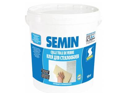 Клей для стеклообоев и стеклохолста готовый COLLE TDV SEMIN 20кг , рис. 1