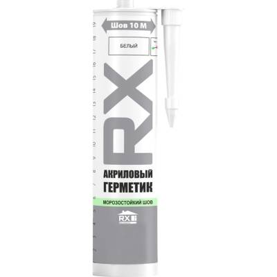 Герметик акрил. универсал. белый 260мл RX FORMULA  (12), рис. 1