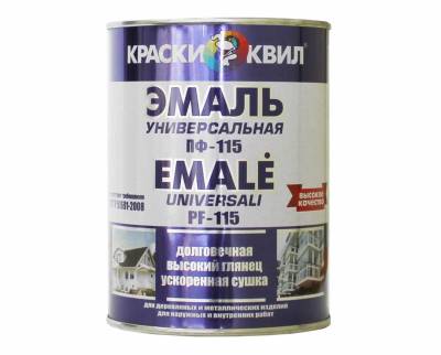 Эмаль ПФ-115 черный 2,8кг (6) Раскрас, рис. 1