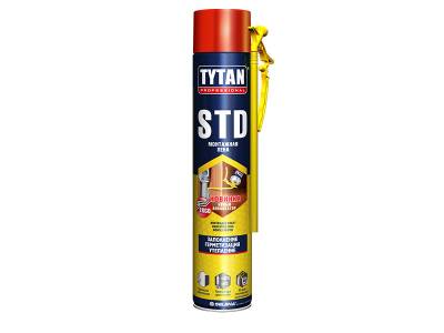 УЦЕНКА Пена монтажная бытовая (+5С...+30С) STD ЭРГО TYTAN PROFESSIONAL 750мл (12), рис. 1