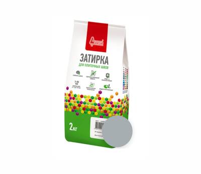 Затирка для плиточных швов 004 серая 1кг СТАРАТЕЛИ, рис. 1