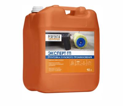 Грунтовка водно-дисперсионная концентрат ЭКСПЕРТ PERFEKTA 10л (50) , рис. 1