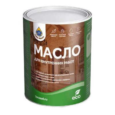 Масло для внутренних работ 0,2л Семь Масел, рис. 1