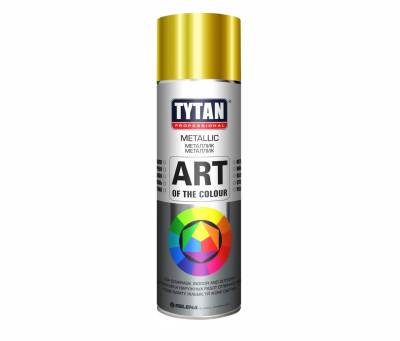 Краска аэрозольная акриловая Art of the color золото металлик 400мл TYTAN Professional (12), рис. 1