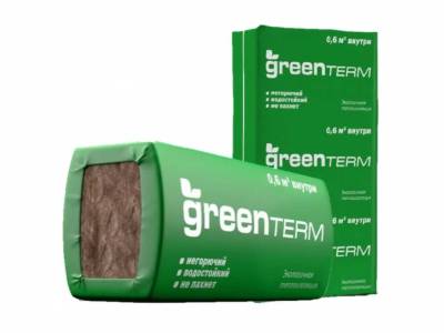 Утеплитель стекловата 1230*610*50мм ТеплоKNAUF GREENTERM TS037 Aquastatik KNAUF 12кв.м., рис. 1