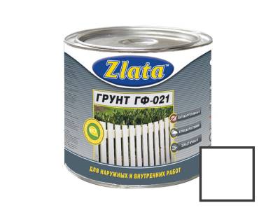 ЭКОНОМ Грунт ГФ-021 (пр.т. 20кг) белый Zlata, рис. 1