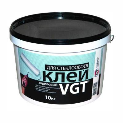 Клей для стеклообоев готовый 10кг ВГТ, рис. 1