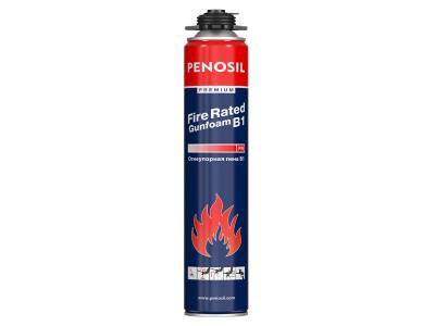 Пена монтажная огнеупорная PENOSIL Premium Fire Rated Gunfoam 720мл проф. (12) Эстония, рис. 1