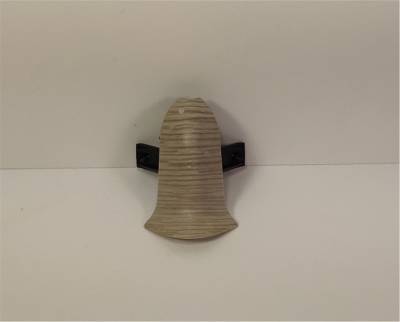 Угол ПВХ плинтуса наружный 58мм текстурированный 095 Акация винтажная T-PLAST, рис. 1