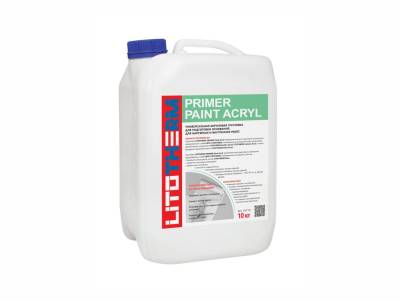 Грунтовка акриловая для наружних и внутренних работ  Primer Paint Acryl LITOTHERM 10кг, рис. 1