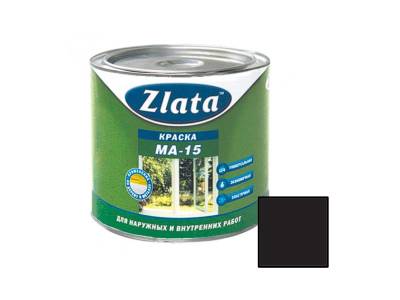 Краска МА-15 черный 1,9кг (6) Zlata, рис. 1