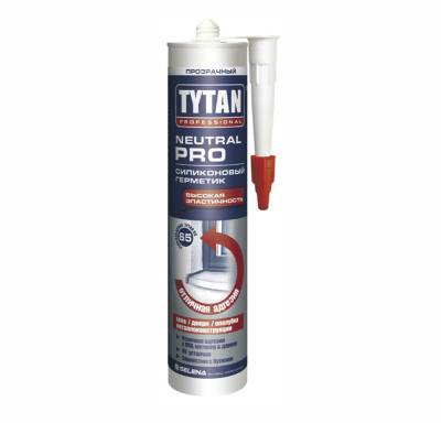 Герметик силиконовый нейтральный Neutral PRO белый 310мл TYTAN Professional (12), рис. 1