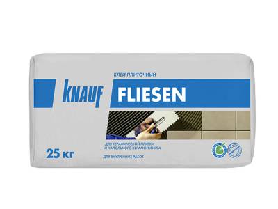 УЦЕНКА Клей для плитки, керамогранита, внутренних работ 2-6мм FLIESELIN KNAUF 25кг (42), , рис. 1